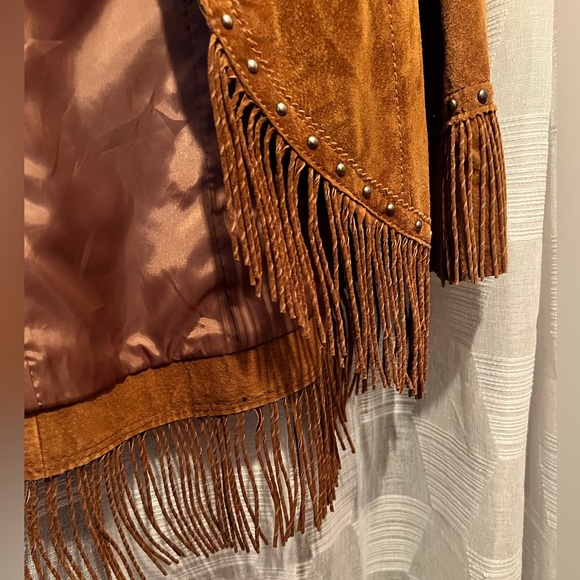 Cripple Creek Tassle Leather Jacket - Picture 4 of 7